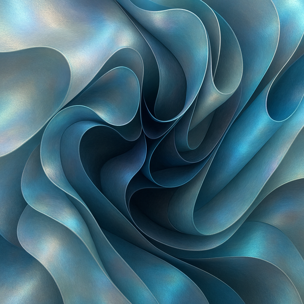 Blue Abstract Art