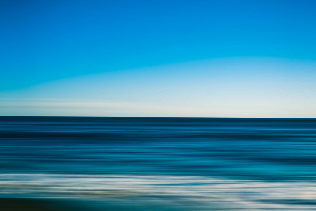 View of the ocean